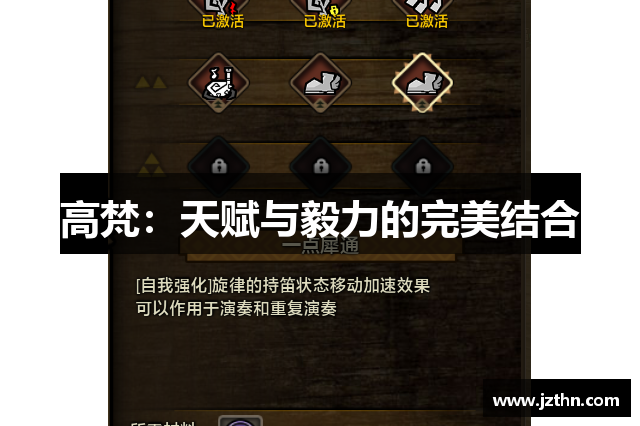 高梵：天赋与毅力的完美结合